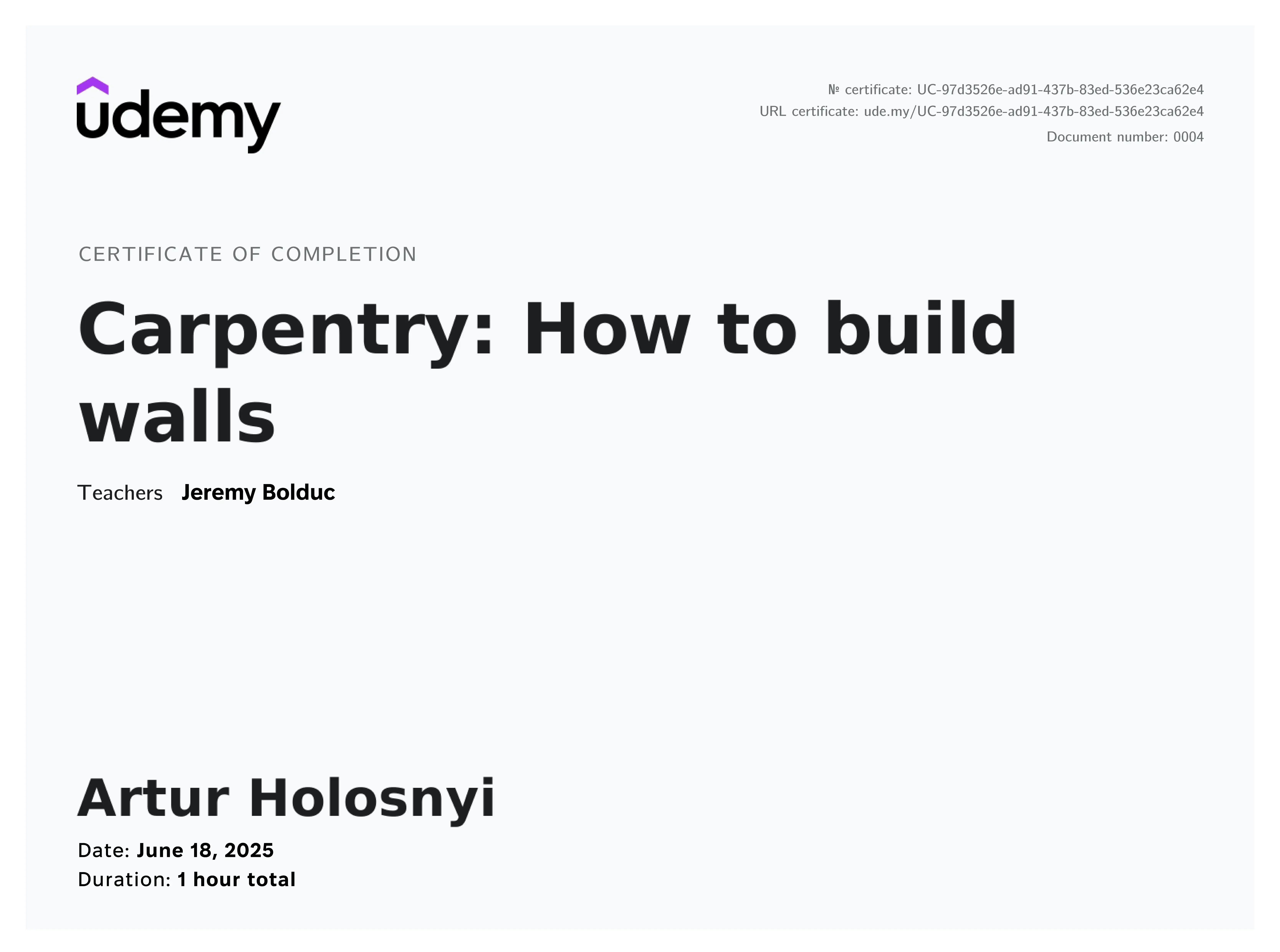 Professional Certification