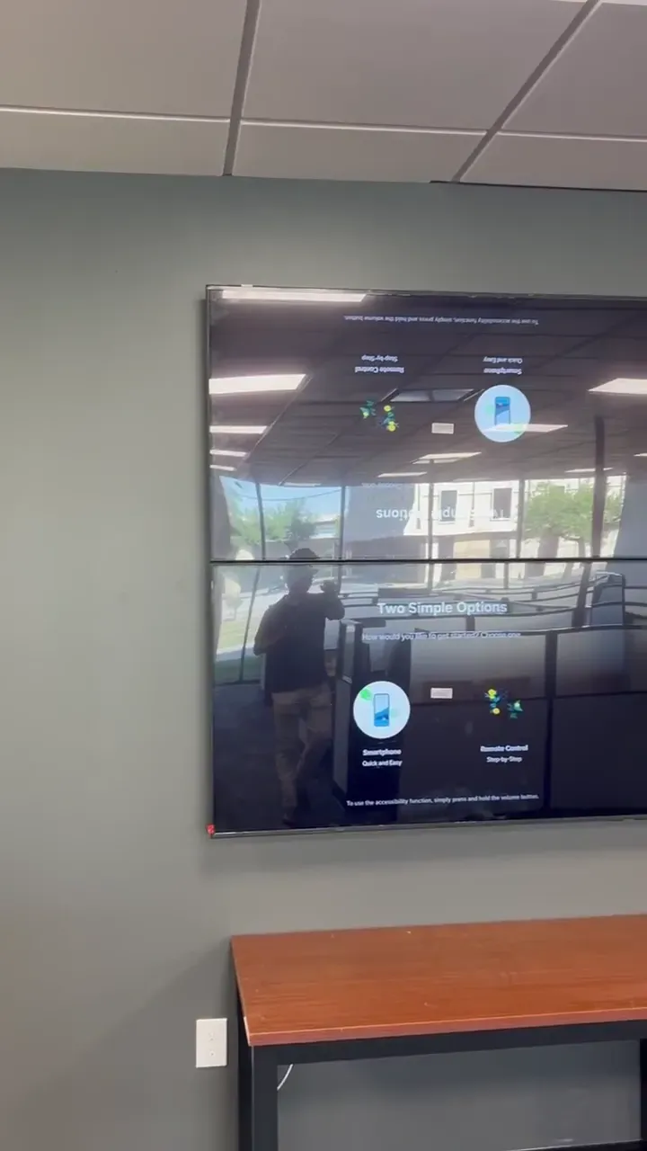 Media Wall Installation