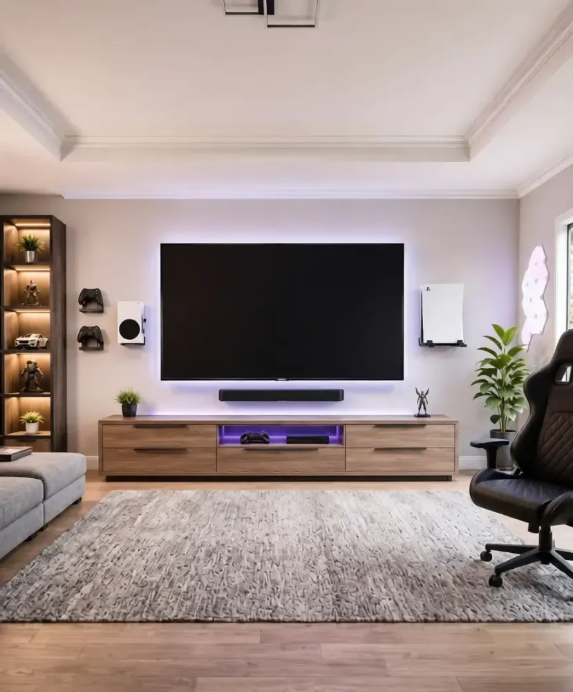 Gaming Console Setup
