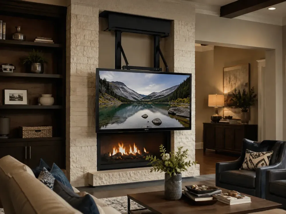 What Is a MantelMount and Why Do You Need One Above a Fireplace? Image