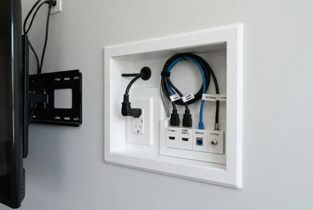 What Is a Recessed Box Behind a TV and Why Does It Matter? Image